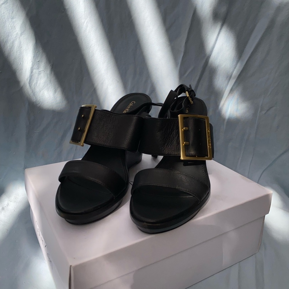 Calvin Klein Pemba Cervo Heels Size 10